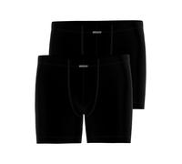 Retro Pants AMMANN "2er Pack Herren long Short Day Modern / Close to you", Herren, Gr. 6, 2 Stk., schwarz, Single-Jersey, , figurbetont, Unterhosen (79767221-6) schwarz