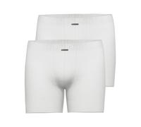 Retro Pants AMMANN "2er Pack Herren long Short Day Modern / Close to you", Herren, Gr. 8, 2 Stk., weiß, Single-Jersey, , figurbetont, Unterhosen (21314102-8) weiß