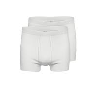 Retro Pants AMMANN "2er Pack Pant kurz mit Eingriff Day Classic", Herren, Gr. 10, weiß, Obermaterial: 100% Baumwolle CO., Unterhosen (41598640-10) weiß