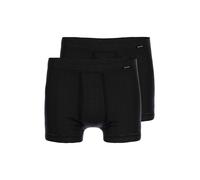 Retro Pants AMMANN "2er Pack Pant kurz mit Eingriff Day Classic", Herren, Gr. 8, grau (anthrazit), Obermaterial: 75% Baumwolle CO. 25% Polyester PES., Unterhosen (83271701-8) anthrazit