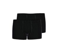 Retro Pants AMMANN "2er Pack Retro Short Day Modern", Herren, Gr. 6, schwarz, Obermaterial: 89% Baumwolle CO. 7% Elasthan EL. 4% Polyester PES., Unterhosen (14029739-6) schwarz