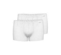 Retro Pants AMMANN "2er Pack Retro Short Day Modern", Herren, Gr. 6, weiß, Obermaterial: 89% Baumwolle CO. 7% Elasthan EL. 4% Polyester PES., Unterhosen (58083452-6) weiß