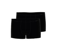 Retro Pants AMMANN "2er Pack Retro Short Day Modern", Herren, Gr. XL, schwarz, Obermaterial: 93% Modal CMD. 7% Elasthan EL., Unterhosen (33063366-XL) schwarz