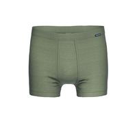 Retro Pants AMMANN "Short mit Eingriff Day Classic / Jeans Feinripp", Herren, Gr. 6, grün (forst), Obermaterial: 75% Baumwolle CO. 25% Polyester PES., Unterhosen (98705230-6) forst