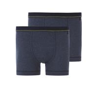Retro Pants BABISTA "2er Pack Retropants ALMIR", Herren, Gr. XXL, blau (dunkelblau), Obermaterial: 70% Baumwolle CO. 30% Polyester COOLMAX PES(Coolmax)., Unterhosen (20792551-XXL) dunkelblau