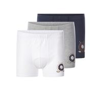 Retro Pants BABISTA "3er Pack Retropant ROMANTORRI", Herren, Gr. L, grau, Obermaterial: 95% Baumwolle CO. 5% Elasthan EL., Unterhosen (78749737-L) grau
