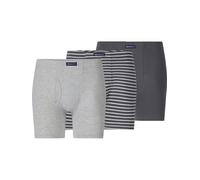 Retro Pants BABISTA "3er Pack Retropants VALERISSI", Herren, Gr. L-XL, grau, Obermaterial: 95% Baumwolle CO. 5% Elasthan EL., Unterhosen (93270130-LXL) grau