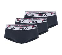Retro Pants FILA "WOMAN CULOTTE", Herren, Gr. XL, blau (navy), Obermaterial: 95% Baumwolle, 5% Elasthan, unifarben, körpernah, Unterhosen Retro Pants, elastischer Logobund (66391706-XL)