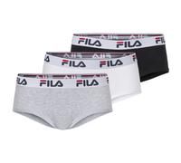 Retro Pants FILA "WOMAN CULOTTE", Herren, Gr. XL, schwarz-weiß (mix), Graumeliert (Obermaterial): 67% Baumwolle, 28% Polyester, 5% Elasthan. Obermaterial: 95% Baumwolle, 5% Elasthan, bedruckt, unifarb