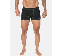 Retro Pants JAN VANDERSTORM "2er Pack Retropants RUNESTAD", Herren, Gr. XL, schwarz (schwarz grün), Obermaterial: 100% Baumwolle CO., Unterhosen (41192811-XL) schwarz grün