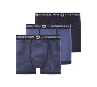 Retro Pants JAN VANDERSTORM "3er Pack Retropant JASIEL", Herren, Gr. L-XL, blau, Obermaterial: 100% Baumwolle CO., Unterhosen (43206602-LXL) blau