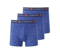 Retro Pants JAN VANDERSTORM "3er Pack Retropant NORIK", Herren, Gr. L, blau, Obermaterial: 95% Baumwolle CO. 5% Elasthan EL., Unterhosen (97421147-L) blau