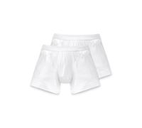 Retro Pants SCHIESSER "Authentic", Herren, Gr. 8 (XXL), weiß (100, weiß), Single Jersey, Obermaterial: 95% Baumwolle, 5% Elasthan, unifarben, körpernah, Unterhosen, mit stilvollem Nadelzug (47777666-8