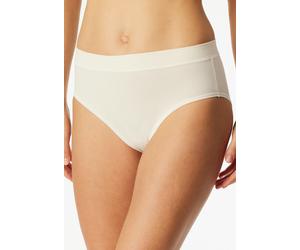 Retro Pants SCHIESSER "Unique Cotton", Herren, Gr. 38, weiß (off, weiß), Obermaterial: 90% Baumwolle, 10% Elasthan, unifarben, körpernah, Unterhosen Retro Pants (78970766-38)