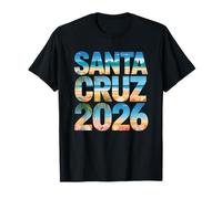 Retro Santa Cruz 2026 Surfertrip für alle Mädchen und Schwestern T-Shirt