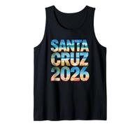 Retro Santa Cruz 2026 Surfertrip für alle Mädchen und Schwestern Tank Top