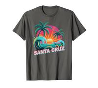 Retro Santa Cruz Trip Beach Vacation Matching BFF Mom T-Shirt