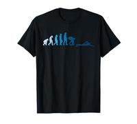 Retro-Schwimmen Evolution für eine Sportart Schwimmen T-Shirt