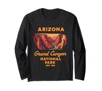 Retro-Souvenir im Grand-Canyon-Nationalpark, Arizona Langarmshirt