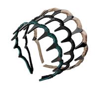 Retro-Stirnbänder für Frauen - Retro-Stirnband mit Totenkopf | 3 Stück Mode-Accessoires, bequem, für den täglichen Gebrauch, mehrere Anlässe, Mädchen, Damen