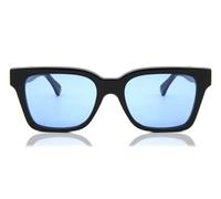 Retro Super Future America Brille, Blau, 52 für Herren, Azure