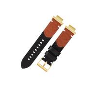 Retro-Uhrenarmband aus Rindsleder, passend for Casio G-SHOCK GA-2100 GA-2110 GBM-2100(Black-gold,For GBM-2100)