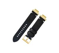 Retro-Uhrenarmband aus Rindsleder, passend for Casio G-SHOCK GA-2100 GA-2110 GBM-2100(Dark blue-gold,For GA2100)
