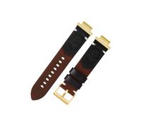 Retro-Uhrenarmband aus Rindsleder, passend for Casio G-SHOCK GA-2100 GA-2110 GBM-2100(Dark brown-gold,For GBM-2100)