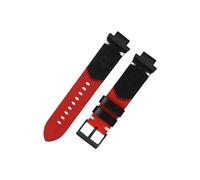 Retro-Uhrenarmband aus Rindsleder, passend for Casio G-SHOCK GA-2100 GA-2110 GBM-2100(Red-black,For GA2100)