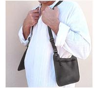 Retro versteckte Unterarm-Umhängetasche, verstellbare PU-Leder-Diebstahl-Geldbörse, Herren-Doppelschulter-Unterarmtasche, Outdoor-Versteckte Telefon-Holstertasche, Lapp mittelalterlicher Stil