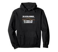 Retro-Vintage-Trailrunning-Geschenk für Ultramarathonläufer Pullover Hoodie
