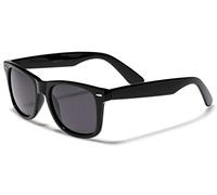 RetroUV - Sonnenbrille im klassischen Stil, UV400, Schwarz / gefärbt