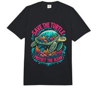 Rettet die Schildkröten Save the Ocean Umweltliebe Awareness Comfort Colors Adult Heavyweight T-Shirt