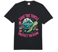 Rettet die Schildkröten Save the Ocean Umweltliebe Awareness Comfort Colors Adult Heavyweight T-Shirt