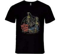 Return of The Living Dead Retro Zombie Movie Image Men's T-Shirt Black Tee XXL