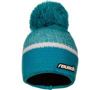 Reusch Strickmütze für Damen & Herren | warm & Winddicht | mit Fleecefutter | elastische Passform, mit Bommel, Wintermütze für Ski, Wandern, Outdoor & Freizeit, Noah Beanie