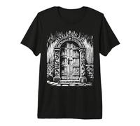 Revelation 3:20 I Stand at the Door and Knock - Jesus Quote Premium T-Shirt