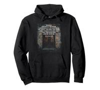 Revelation 3:20 I Stand at the Door and Knock - Jesus Quote Pullover Hoodie
