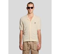 Revere Collar Gestricktes Resort-Shirt XL