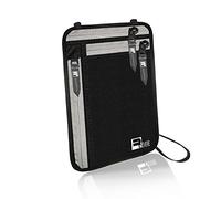 RevereSport Reise Brustbeutel mit RFID-Blockierung für Damen und Herren Schwarz