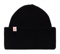 Revolution - Beanie with Big Fold Up - Mütze, Gr. One Size, schwarz (Black)