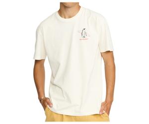Revolution - Printed T-Shirt Pinguin - T-Shirt, Gr. M, weiß (Offwhite)