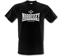 Revolutionary Tees T-Shirt mit Morrissey Manchester Logo The Smiths, schwere Baumwolle Gr. XXL, Schwarz