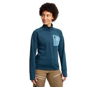 RevolutionRace Evolution Half-Zip Stretch Fleece für Damen, Fleecepullover für Wandern und Outdoor-Aktivitäten, Moonlit Ocean, S