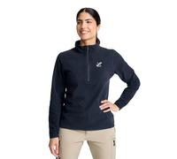 RevolutionRace Hiker Half-Zip Fleece für Damen, Leichter und elastischer Fleece mit halbem Reißverschluss, Deep Navy, L