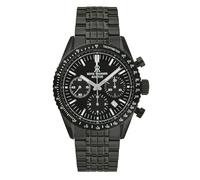 Revue Thommen 17000.6177 'Aviator' Black Stainless Steel Chronograph Automatik