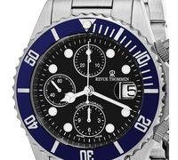 Revue Thommen Herren Armbanduhr Automatik Taucheruhr Diver Chrono Edelstahl 1757...