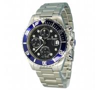 Revue Thommen Herren-Armbanduhr XL Diver Chronograph Automatik Edelstahl 17571.6135