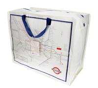 Rex London - XXL Riesentasche/Jumbo Bag - TfL - Heritage London Tube Map, 30322
