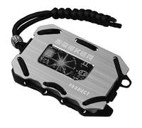 rfiid Wallet for Men Slim - Minimalist Metal Card Holder | Secure rfiid Blocking Case Protects Credit, Debit, and ID Cards from Scanning | Compact Pocket Wallet for Travel, Business, Vacation